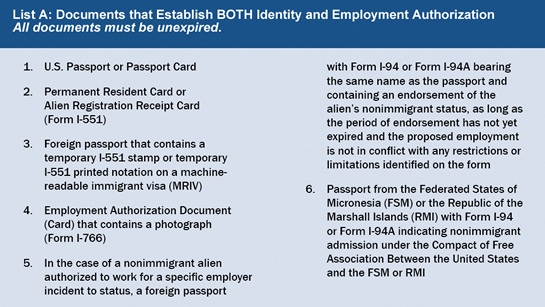 can you use an expired passport for i9