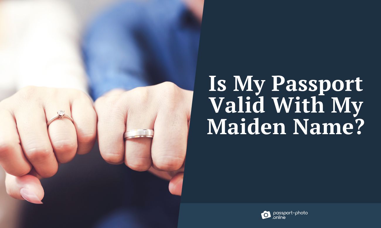 can you use your passport with your maiden name