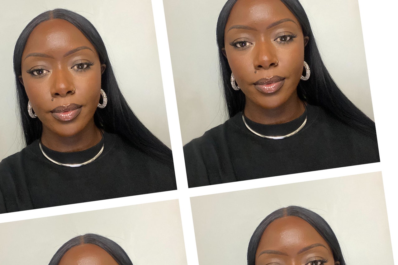 can you wear makeup in a passport photo