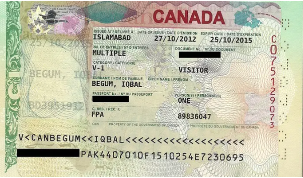 canada passport stamping