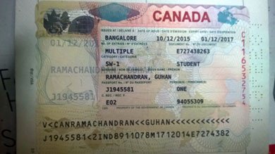 canada visa passport submission