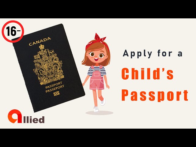 canadian children's passport