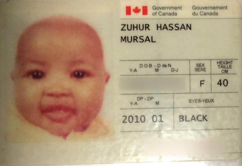 canadian children's passport