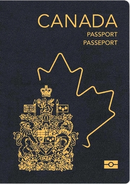 canadian passport color