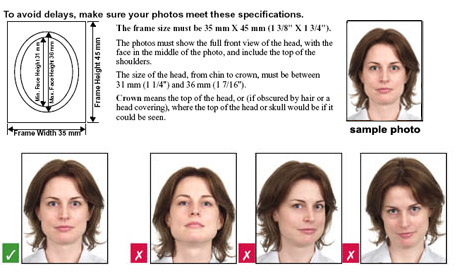 canadian passport photo measurements