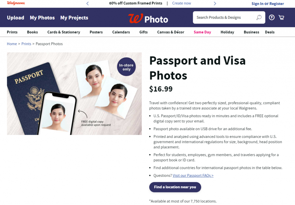 canadian passport photos walgreens