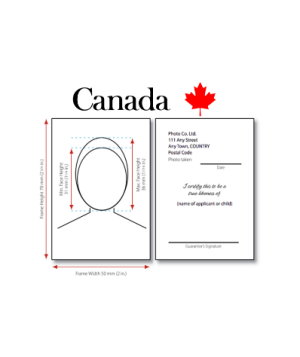 canadian passport size dimensions