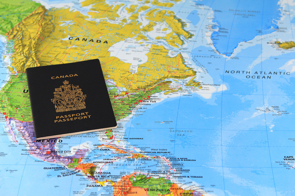 canadian passport visa free countries