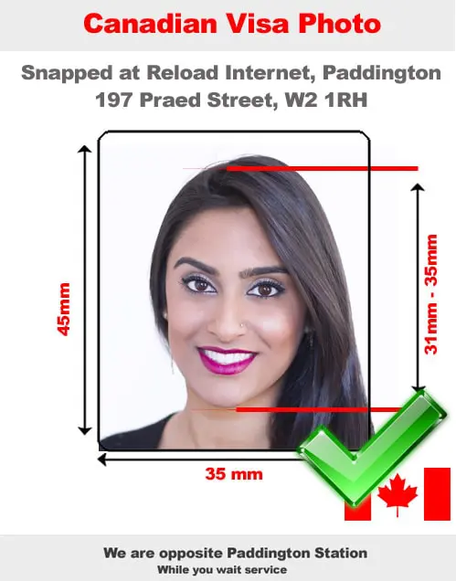 canadian photo passport size