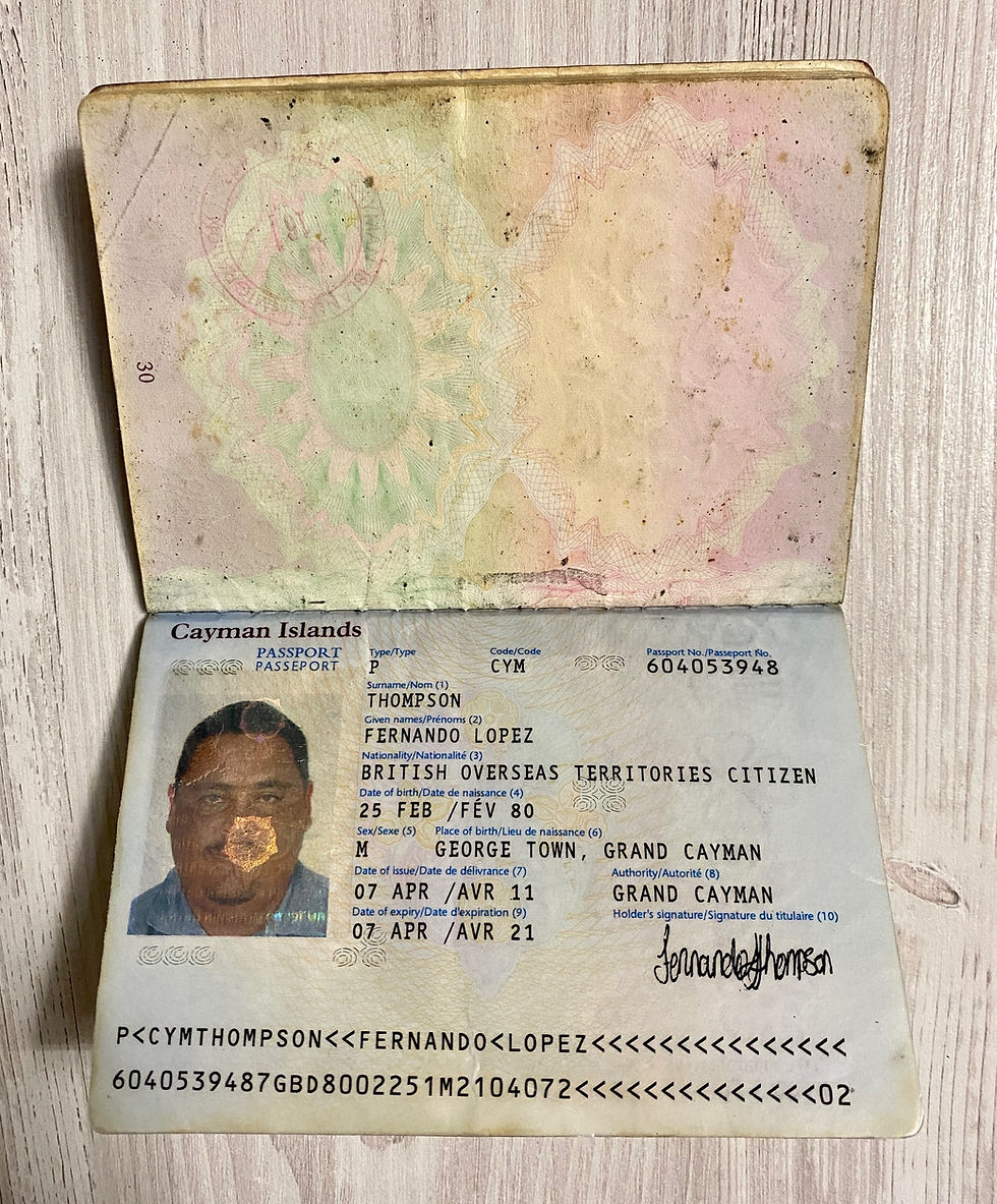 cayman islands passport