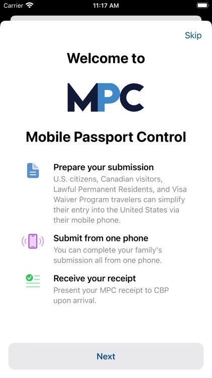 cbp mobile passport