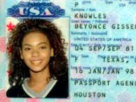 celebrity passport photos