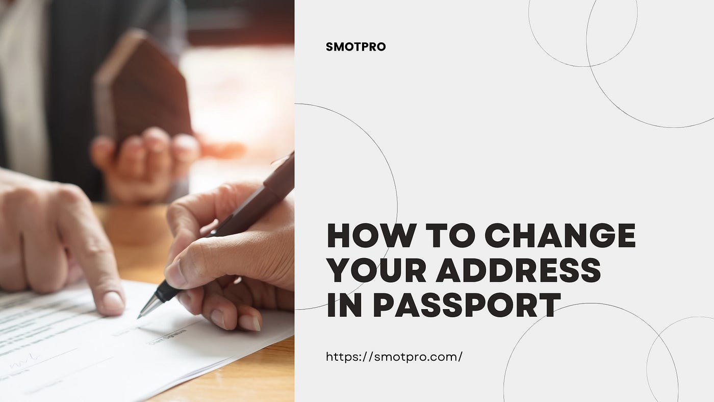 change address in passport