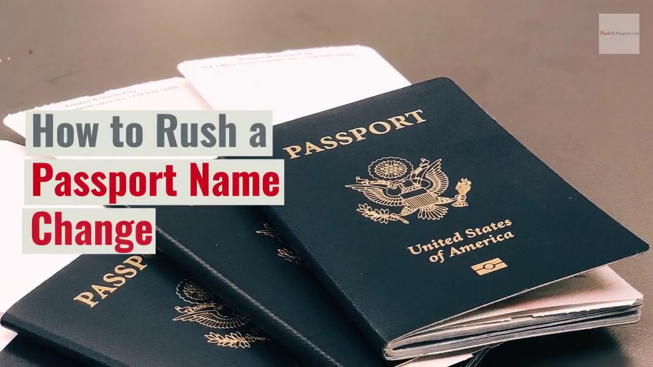 change in name passport