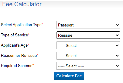 change passport address india