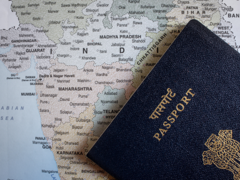 change passport address india