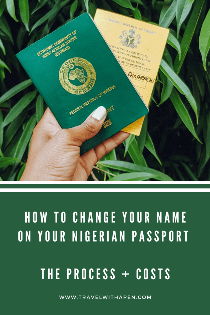 change your name on passport