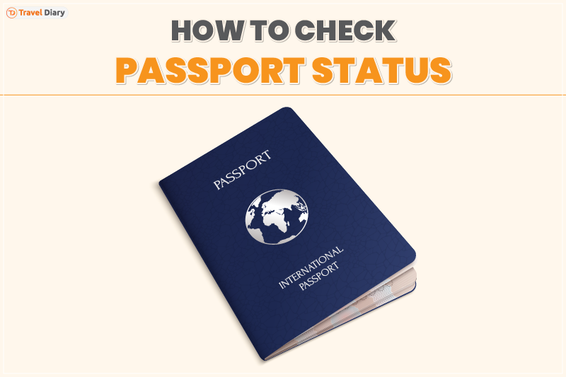 check passport application status online