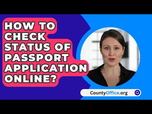 check status of passport renewal