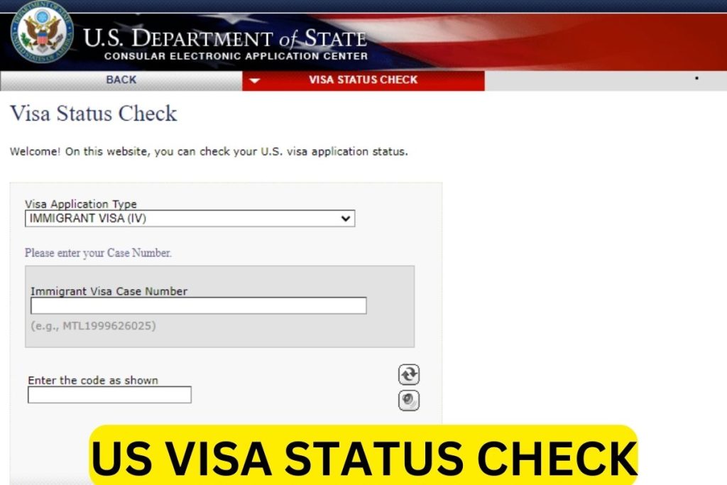 check us visa status with passport number