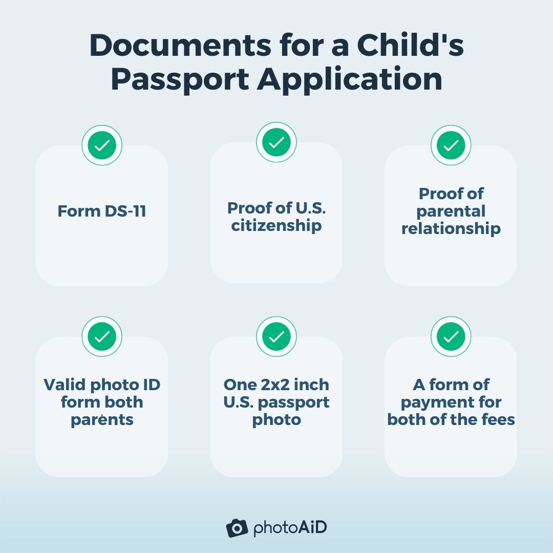 children passport application