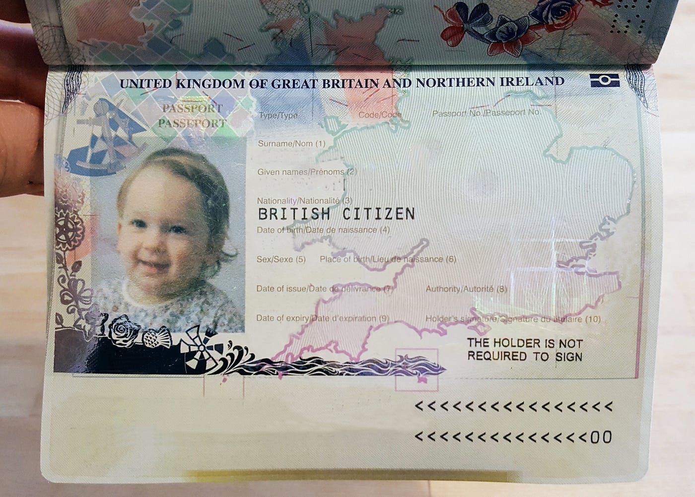 children's passport requirements