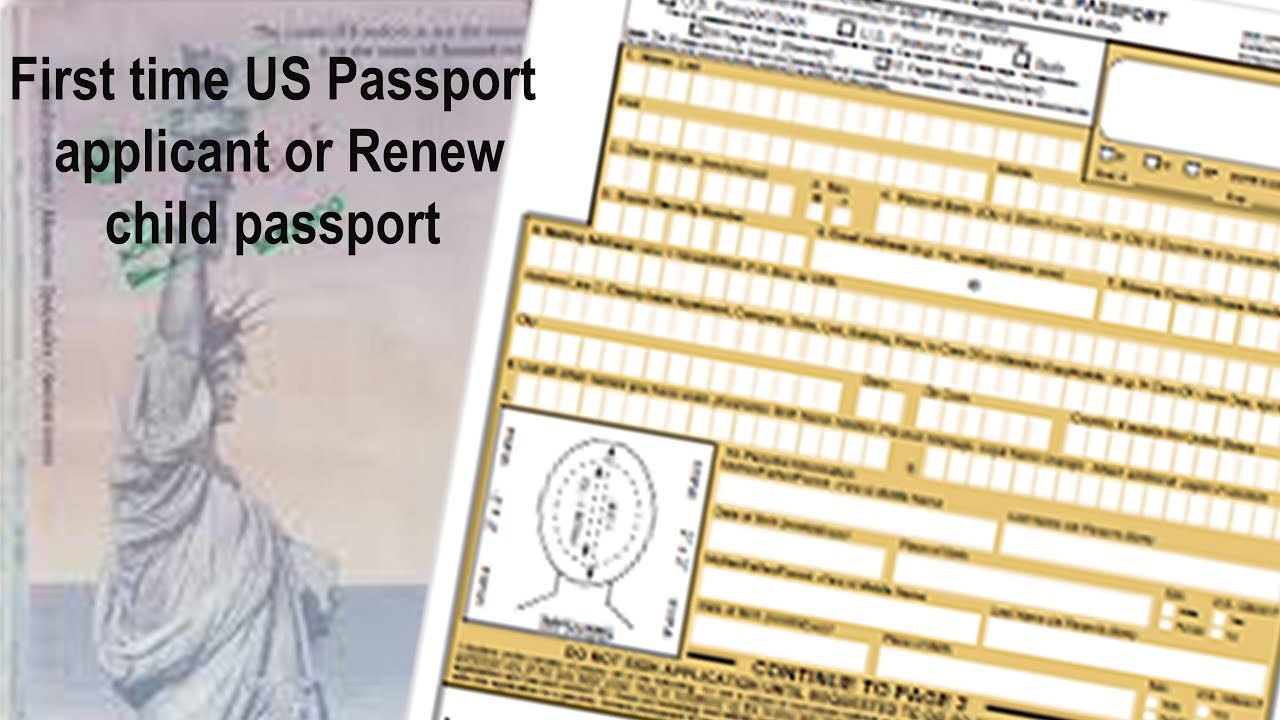 childs renewal passport