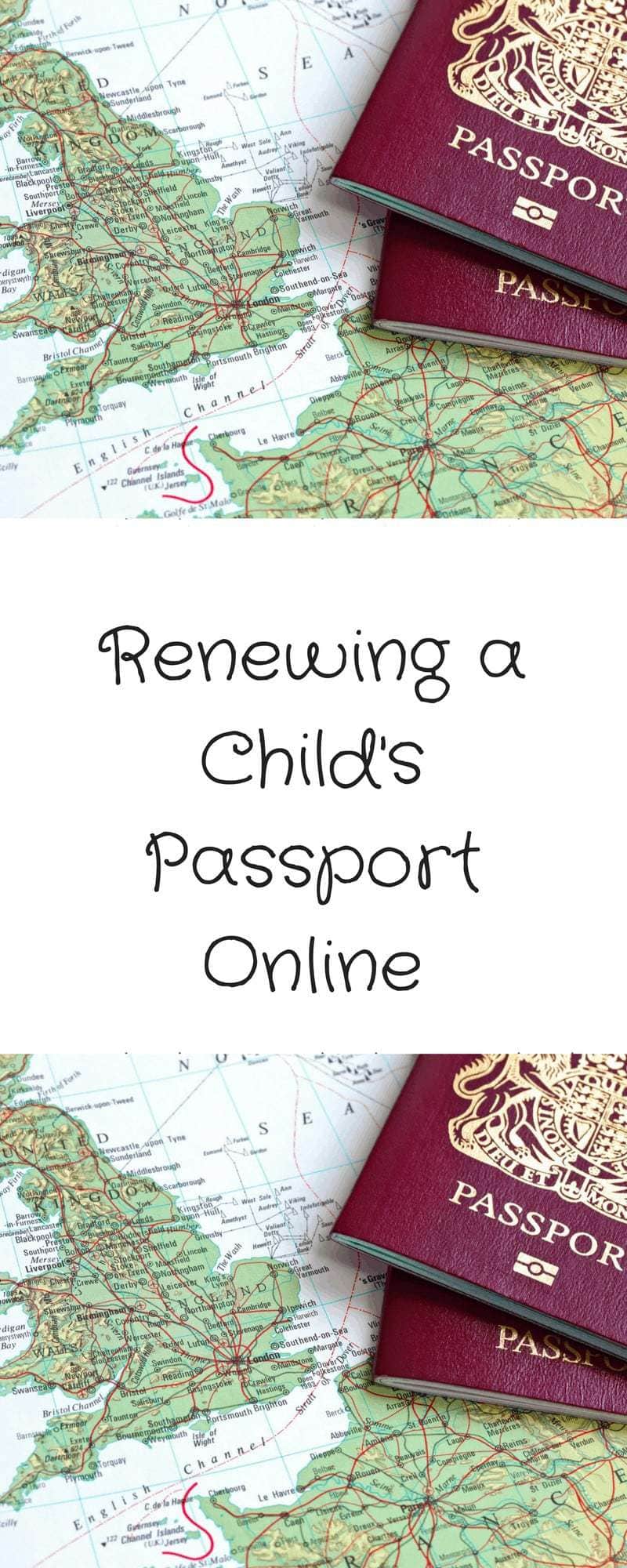 childs uk passport renewal