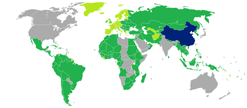 china passport visa free countries