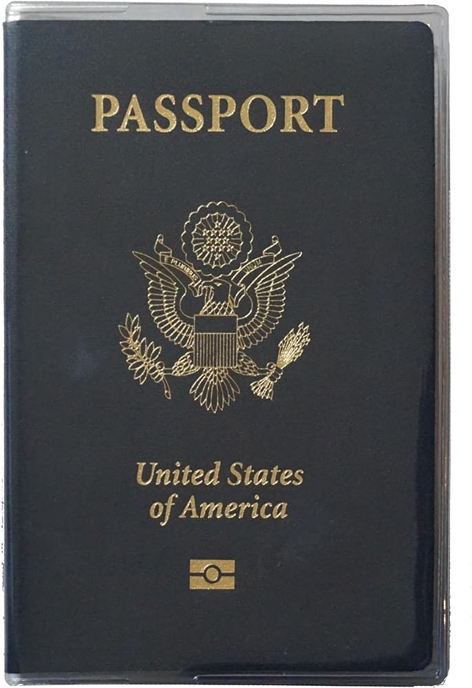 clear passport cover