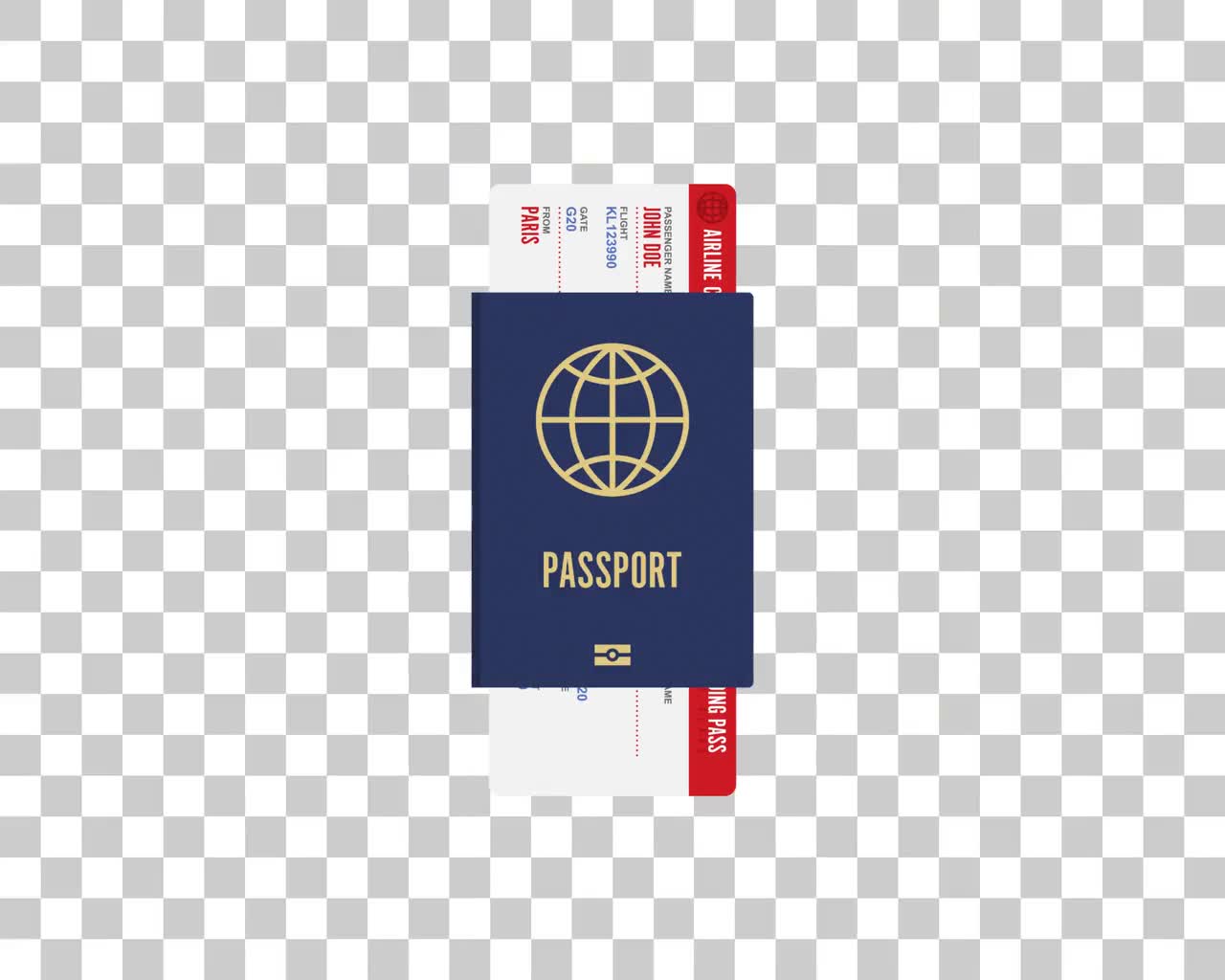 clipart passport