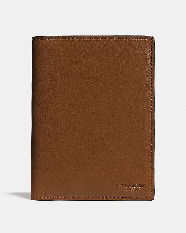 coach passport cover