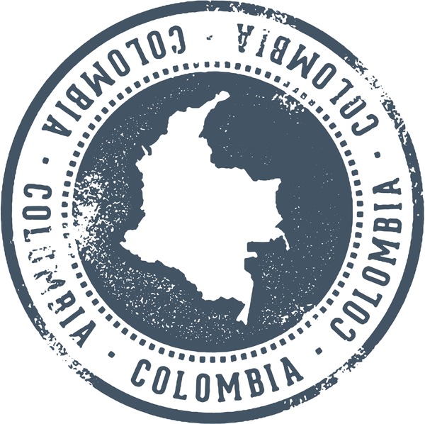 colombia passport stamp