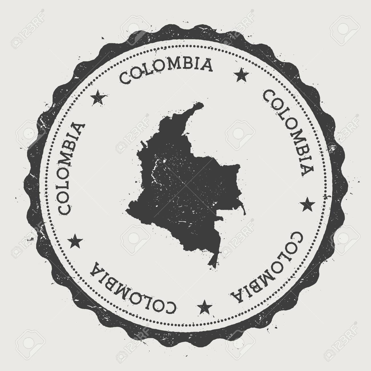 colombian passport stamp