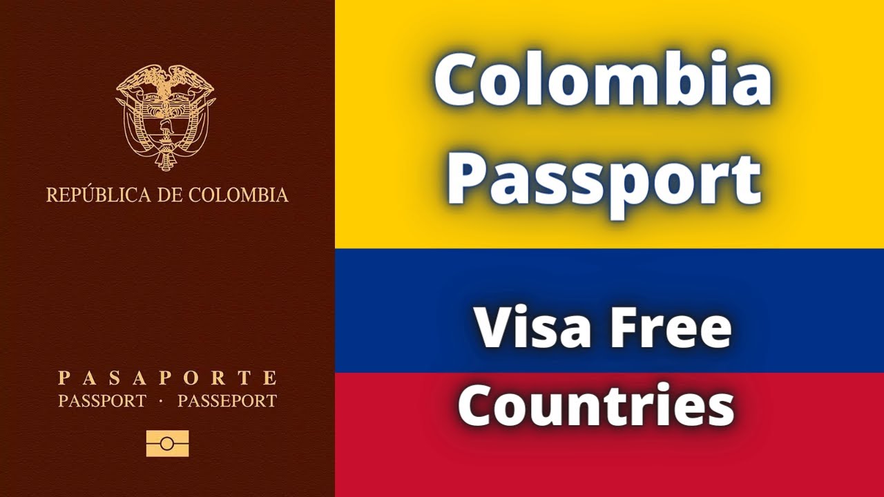 colombian passport visa free countries