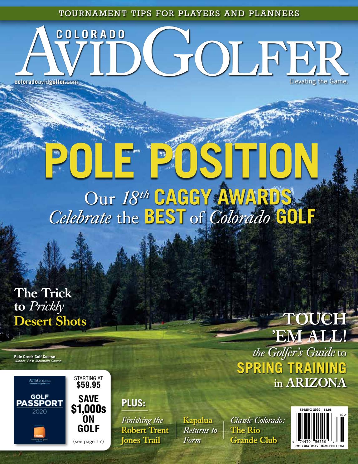 colorado avid golfer passport