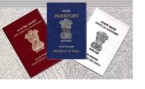 colour of indian passport