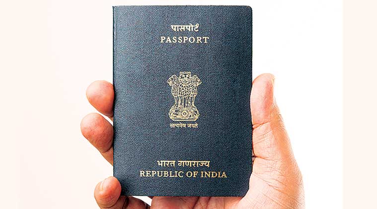 colour of indian passport