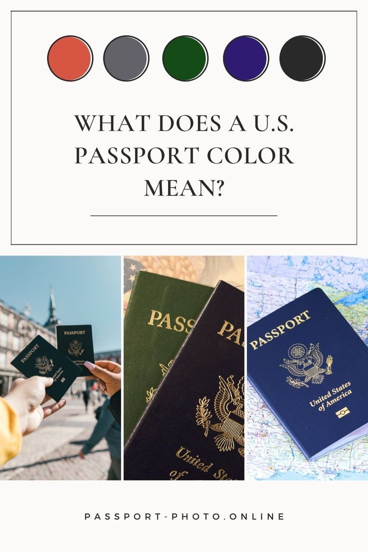 colour of passport meaning