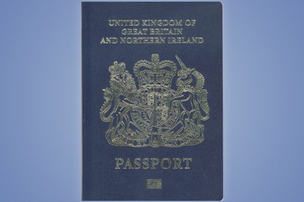 colour of uk passport