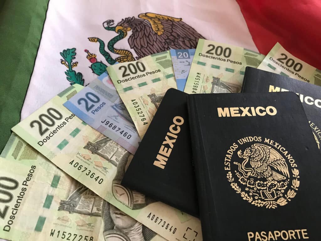 cost for mexican passport