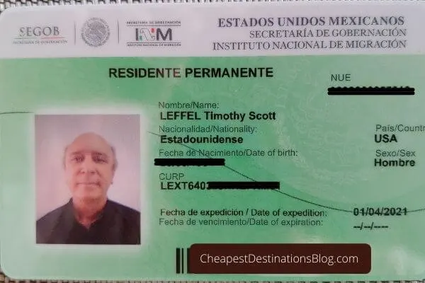 cost of a mexican passport