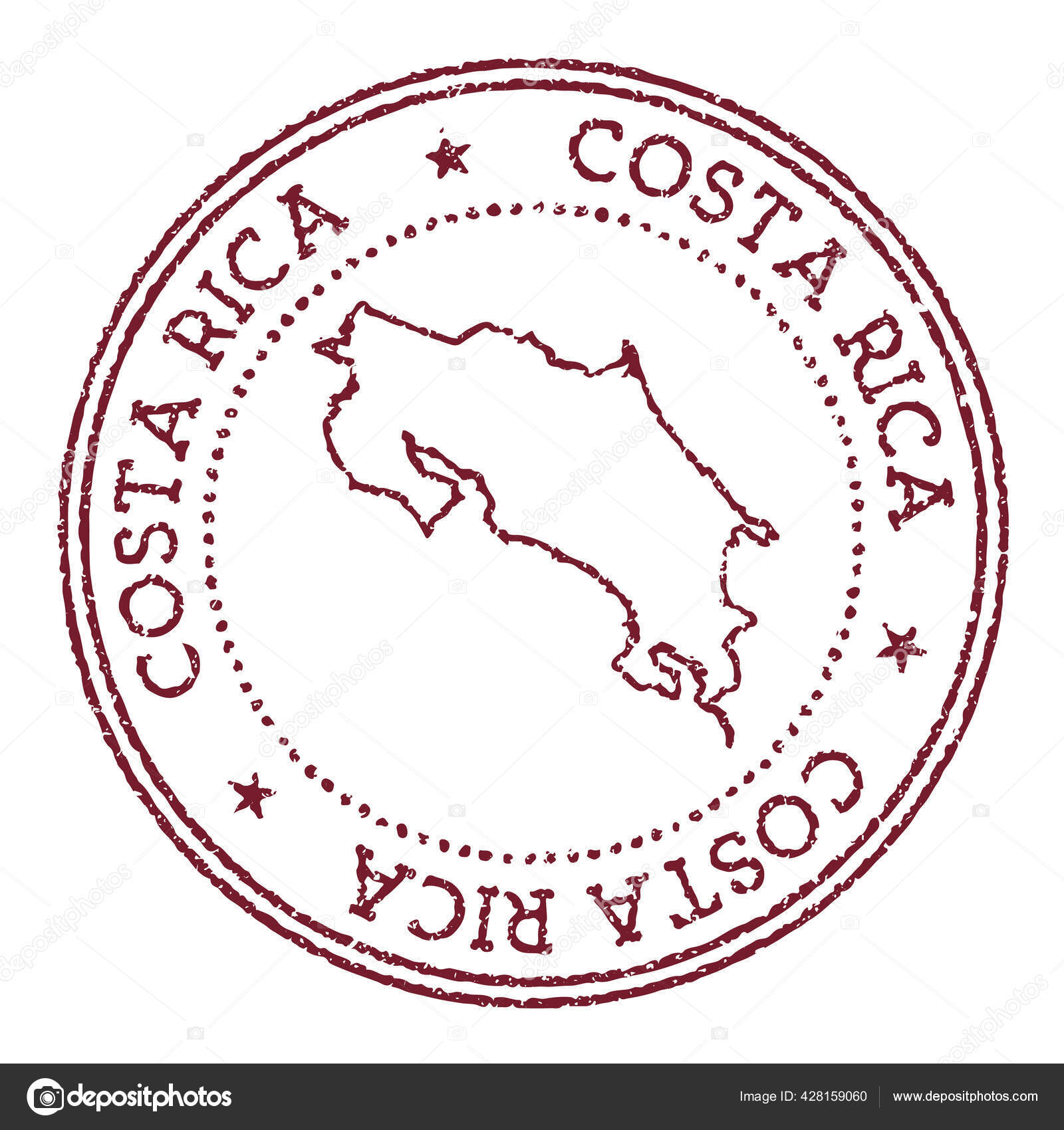 costa rica passport stamp