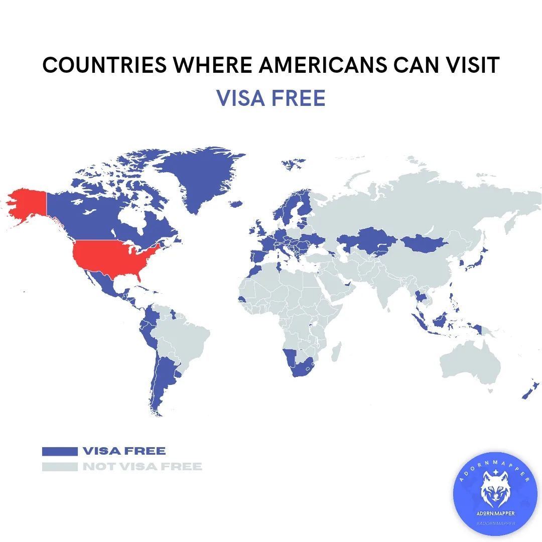 countries us passport needs visa