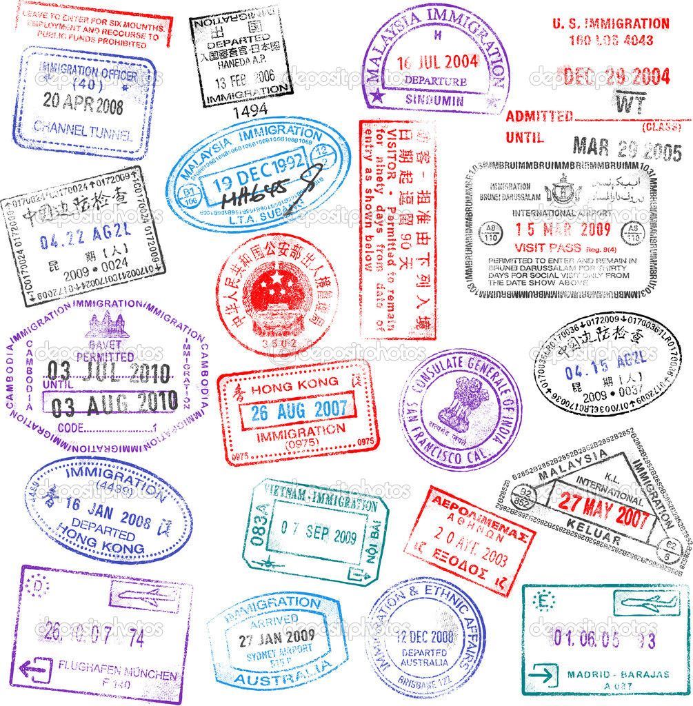 country passport stamps