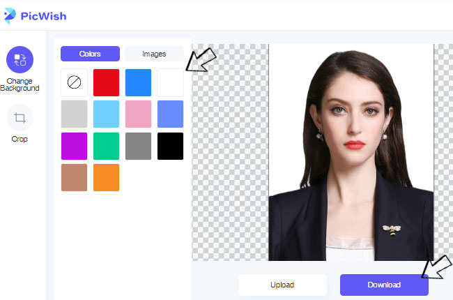 cropping tool for passport photos