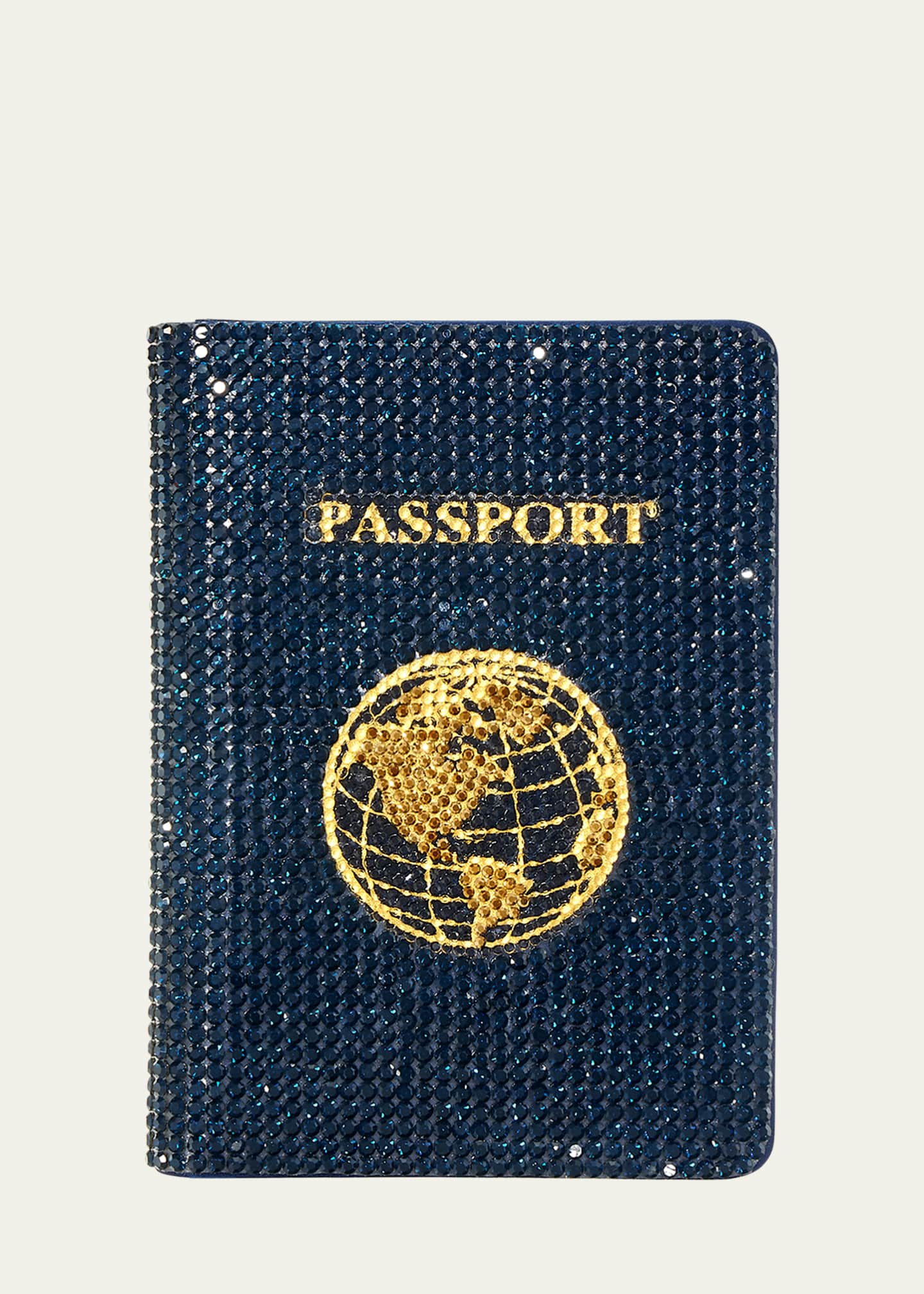 crystal passport holder