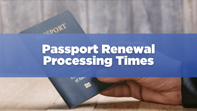 current passport processing times