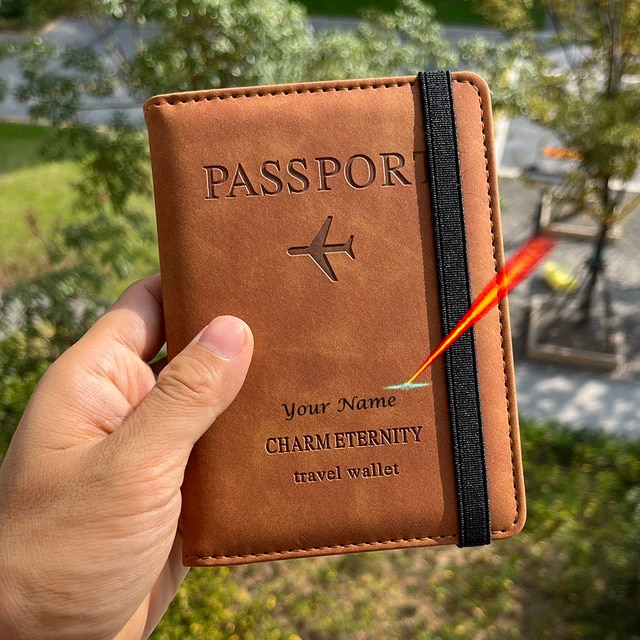 custom passport holder