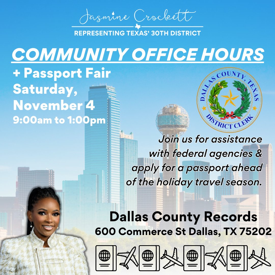 dallas county district clerk passport info